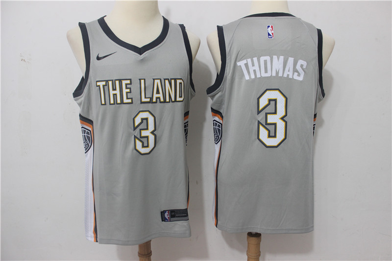 Men Cleveland Cavaliers #3 Thomas Grey Game Nike NBA Jerseys->->NBA Jersey